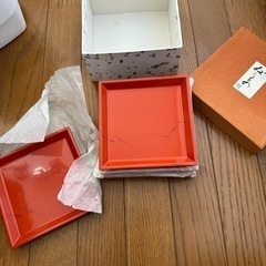 会津塗り  食器  新品未使用