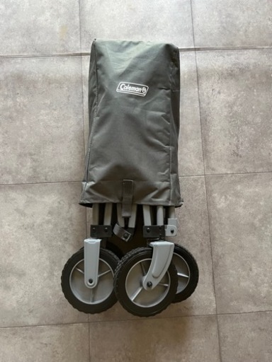 coleman キャリーワゴン　コールマン　ダークグレー