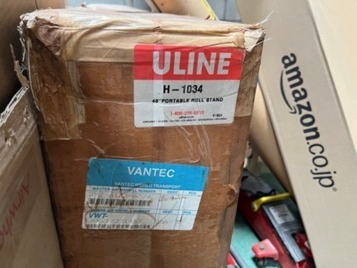 エアキャップスタンド アメリカULINE製 H-1034 業務用 箱入り新品未使用 エアキャップ梱包が簡単にできる