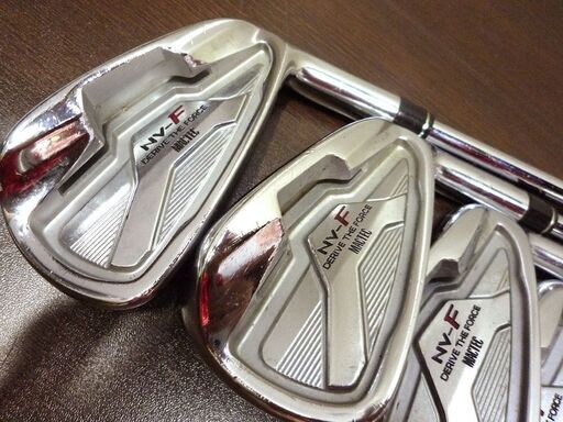 ゴルフクラブ アイアンセット 7本セット MACTEC NV-F 5～9 PW GW NSPRO 950GH S 中古 札幌市東区 新