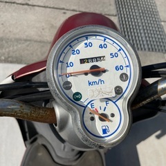 原付バイク  ヤマハ　ビーノ　バッテリー新品　実動の画像