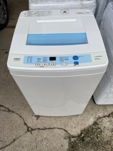 【‼️✨お買い得✨‼️】洗濯機AQUA6kg