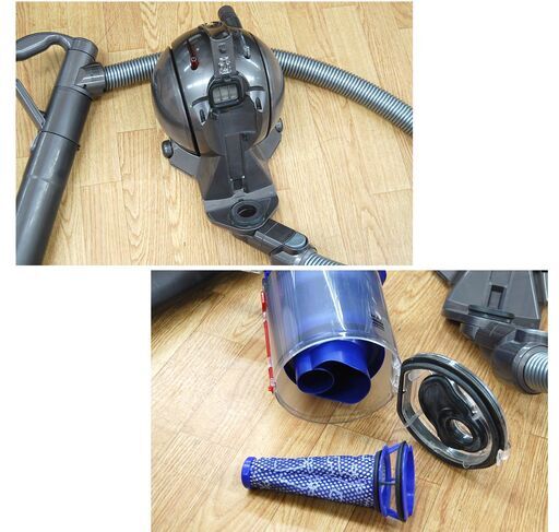 キャニスター型掃除機 dyson DC48 タービンヘッド 2015年製 サイクロン