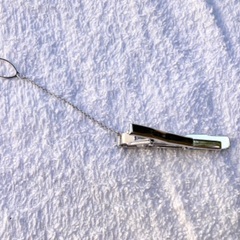 ヴィンテージ　ネクタイピン　緑　瑪瑙 メノウ  シルバー レトロ　黒　タイピンの画像