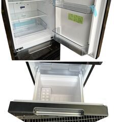 SHARP シャープ SJ-GD15H-B ノンフロン冷凍冷蔵庫 2022年製 152L
