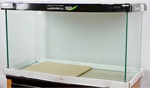 GEX 900フレームレスガラス水槽　新品25000円