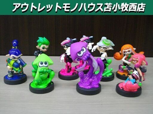 Nintendo Switch - アミーボ   9体  モンハン スプラトゥーンなど 中古品 Nintendo Switch - アミーボ 9体 モンハン スプラトゥーンなど