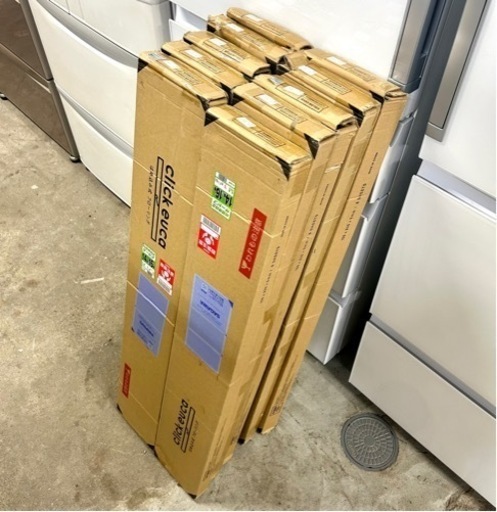 札幌市内配送可 未開封品 Resta クリックeuca はめ込み式フローリング 150mm×935mm 8枚入り 10点セット