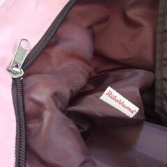 リラックマ　大きなトートバッグ　チャック付きの画像