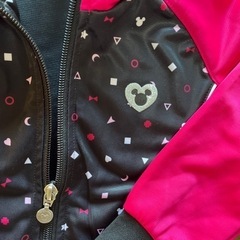 【未使用品】IGNIO✖️ディズニー　ジャージ上着 100 女の子の画像