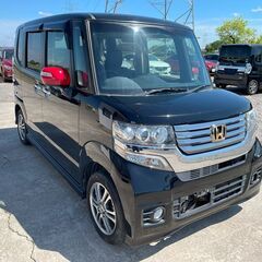 N-BOX★660カスタムGL★車検2年付き★ナビテレビ★純正ア...