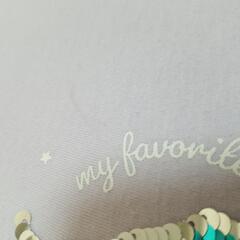 色が変わるスパンコール半袖Tシャツ140の画像