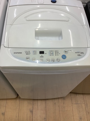 Daewoo(ダイウ)の全自動洗濯機3278円です！！