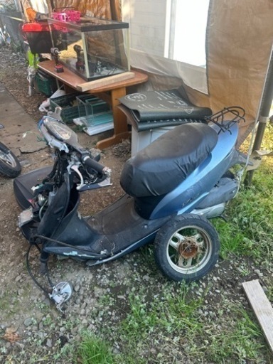 HONDA DIO af62 書類と鍵あり　エンジン実働