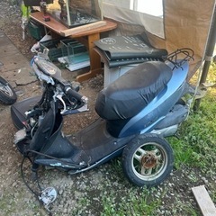 HONDA DIO af62 書類と鍵あり　エンジン実働