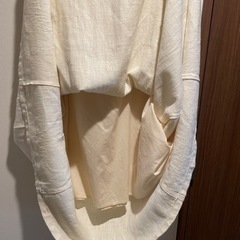 お値下げ！Ungrid麻生地ロングスカートの画像
