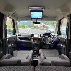 低走行7万キロ台☆月々1.3万円〜分割払い可❗️車検2年付き！大人気☆三菱 デリカD:2☆HDDナビ付き☆走行中DVDも観れます☆フリップダウンモニター付き☆お得〜🉐ETC付き☆電動スライドドア☆純正アルミ☆ドライブレコーダー付きのフル装備☆車内広々三列シート‼️の画像