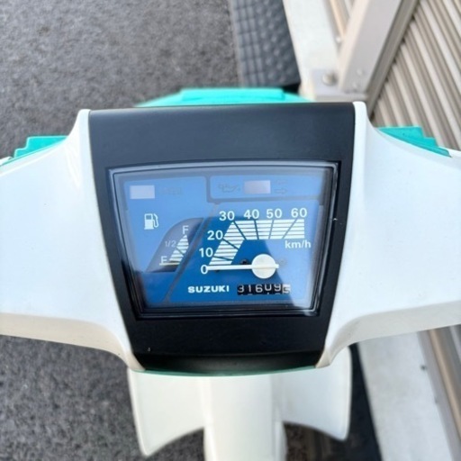 値下げしました。 2660.おしゃれ旧車 スーパーモレ50 節約 ミラー新品、サイスタ付属