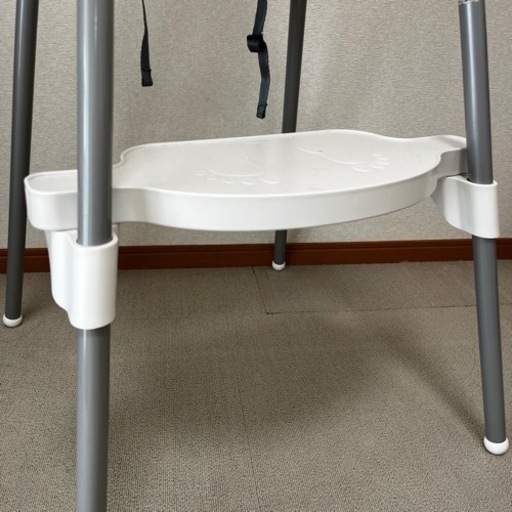 IKEA  アンティロープハイチェア（足置き、トレイ、クッション付き）