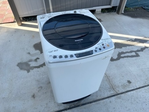 Panasonic洗濯機8.0kg家電 生活家電