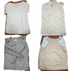 レディース服 古着 半袖 長袖 まとめ売り 20着程度 早い者勝ち‼️の画像