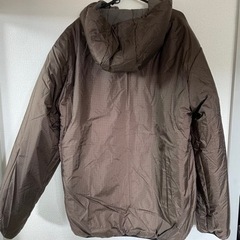 ダウンパーカー（茶色）（クイックシルバー）定価¥15,000【値下げ交渉可】 リバーシブルの画像