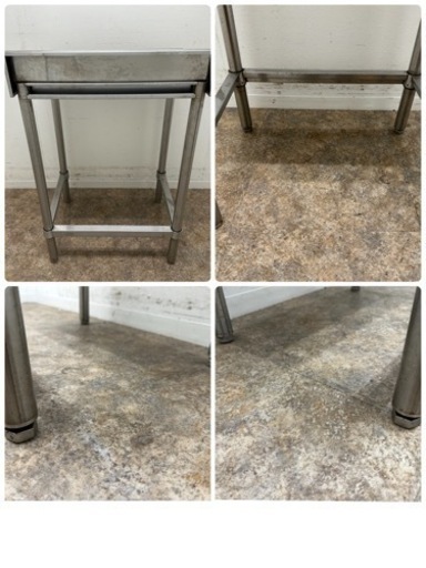 業務用　ステンレス　作業台　厨房　飲食店　W６００ｘD４５０xH８５０mm