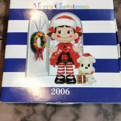 不二家　ぺこちゃんクリスマス　　プレートの画像