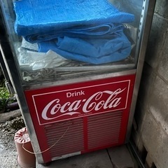 コカコーラ　冷蔵庫　ジャンク品の画像