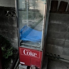 コカコーラ　冷蔵庫　ジャンク品の画像