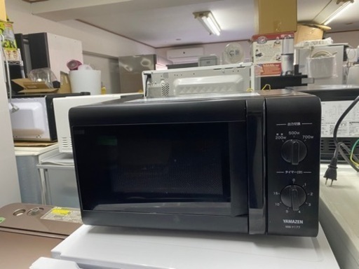 配送可能　保証付き 2019年製ヤマゼン 電子レンジ MW-Y177B5