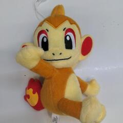 ポケモン　ヒコザル　ぬいぐるみ　ストラップ