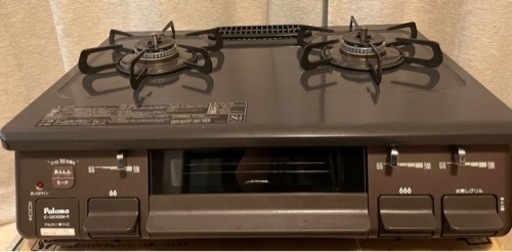 ガスコンロ　パロマ IC-S806BM-2R　都市ガス　
