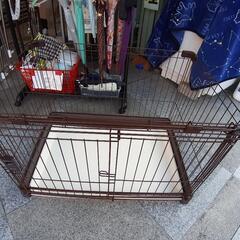 【引取先決まりました！】ペットケージ 中型犬 ペットサークル 折...