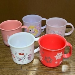 子供用コップ5つセット