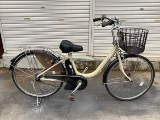 419  ヤマハ新機種電動アシスト自転車pas26インチアイボリーアルミボディー