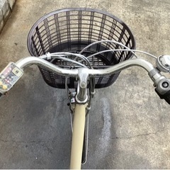 419 ヤマハ新機種電動アシスト自転車pas26インチアイボリーアルミボディー