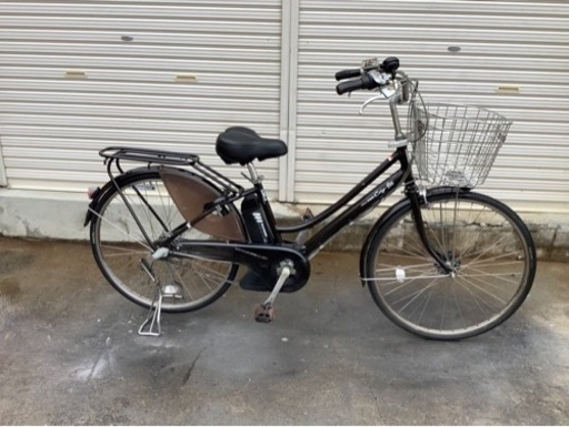 422  ヤマハ電動アシスト自転車pas city26インチブラウンアルミボディー