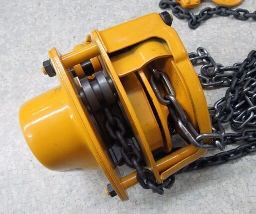 KITO 0.5t チェーンブロック キトー マイティ 手動チェーンブロック M3型 揚程2.5m CB005 手動ホイスト 荷揚げ 動作確認済 札幌市 屯田店