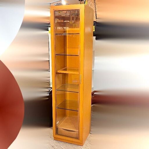 LED付き 富士ファニチア コレクションケース キュリオケース