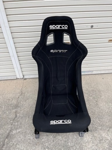 ポルシェ996用バケットシート シートレール付き スパルコ SPRINT V FIA STANDARD 8855-1999適合