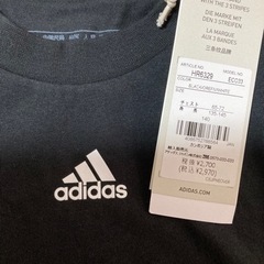 新品タグ付✨adidas✨キッズ140サイズ✨男女兼用✨半袖Tシャツの画像