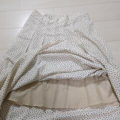 【美品】GU ドットスカート レディースの画像
