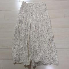 【美品】GU ドットスカート レディース