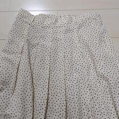 【美品】GU ドットスカート レディースの画像