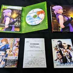 Xbox360 デッドオアアライブ4 ケース等付属 DEAD OR ALIVE 4 XBOX デッド オア アライブ 4の画像