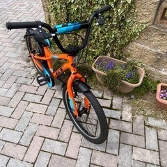 自転車　子供　未使用　適応身長122-135センチ　の画像