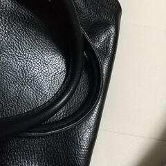 本革バッグ　手作りの画像