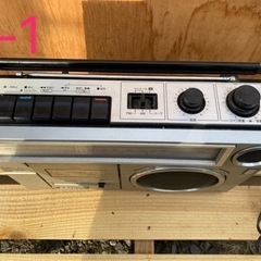 ラジカセ　ジャンク品の画像
