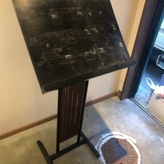 【値下げ】和風　看板　メニュー立ての画像